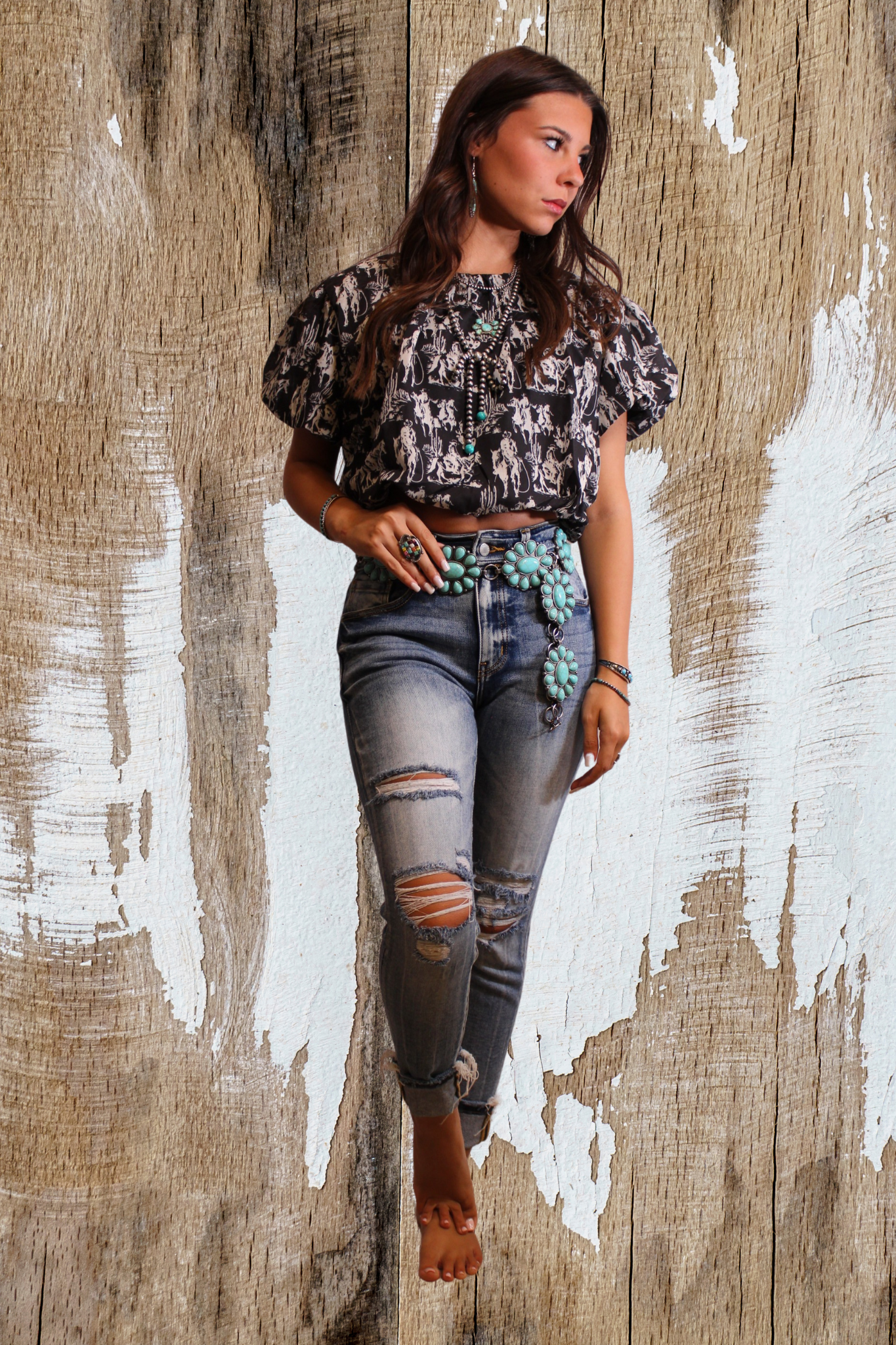 At Dusk Pony Puff Top