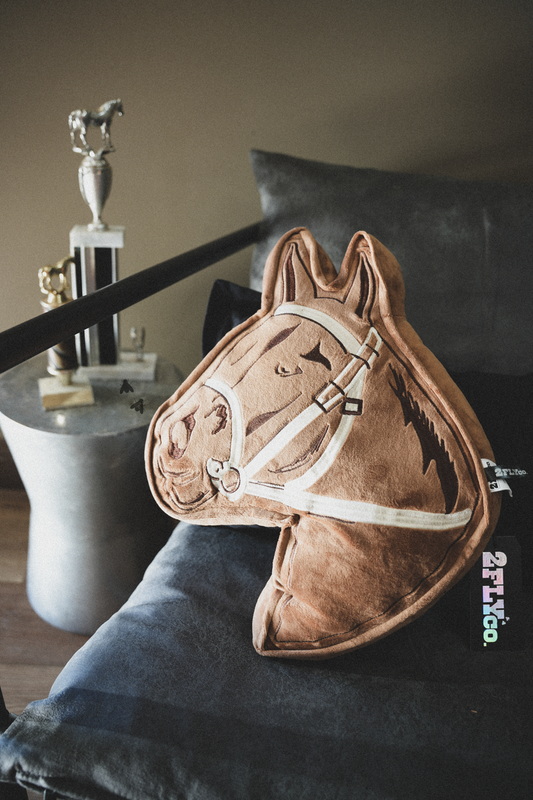Show Pony Pillow – Bay Brown