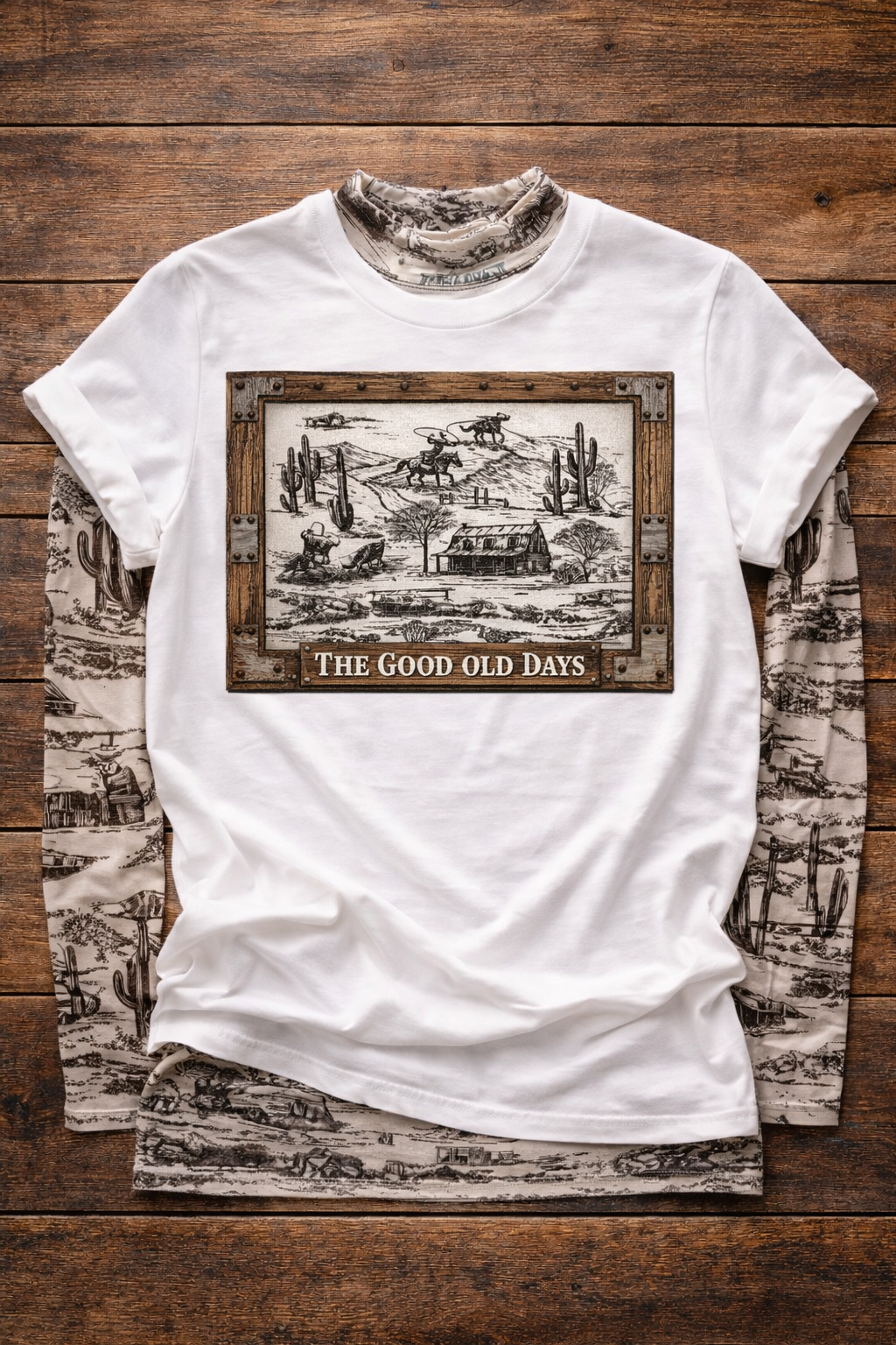 The Old Days Vintage Tee