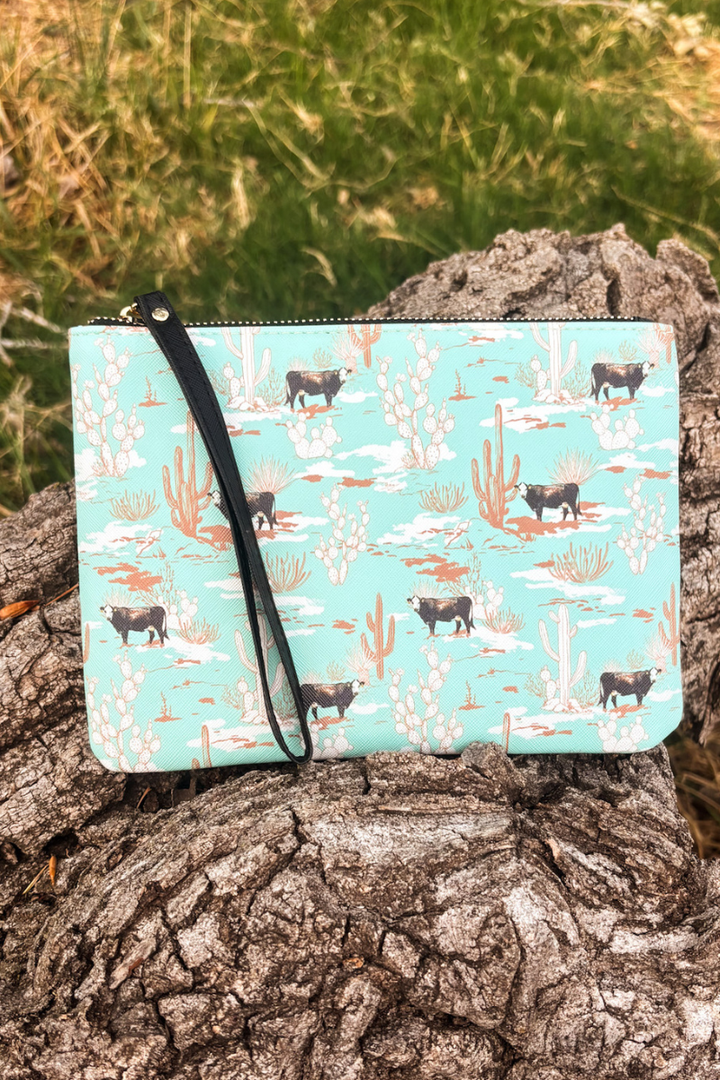 Blue Desert Cosmetic Bag