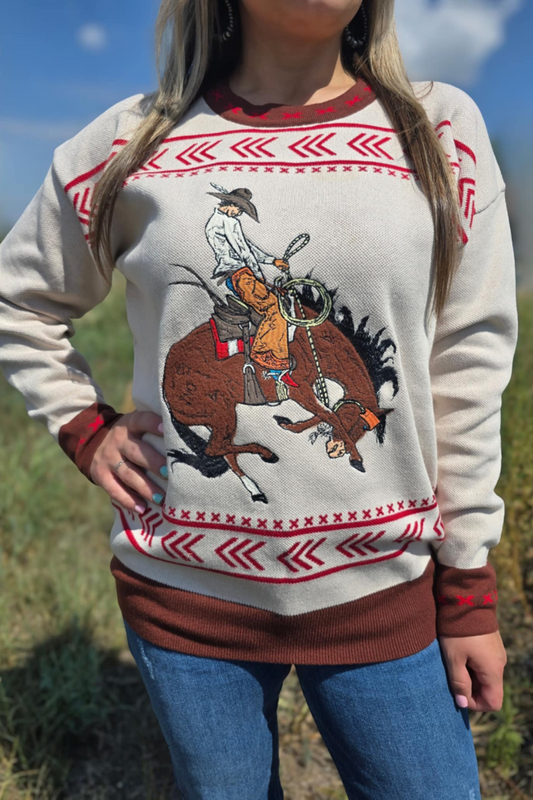 Dust & Spurs Knit Sweater
