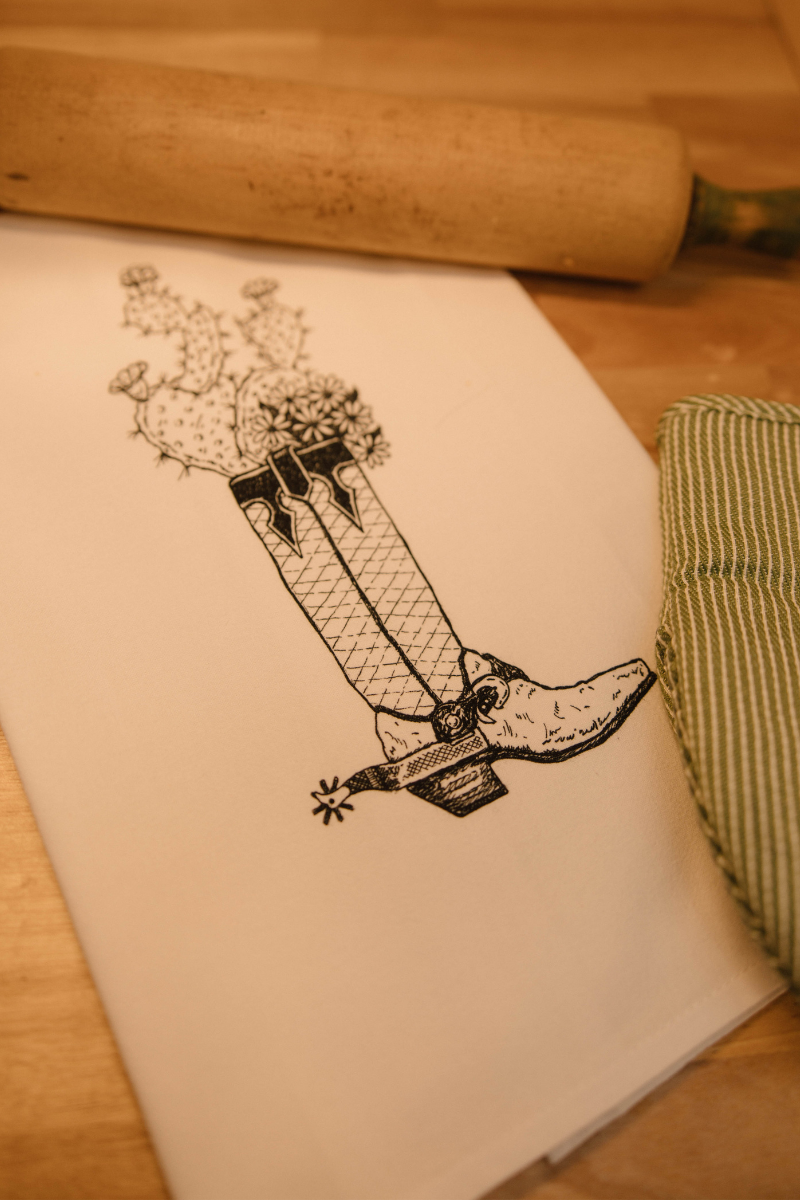 The Boots & Broncs Collection Tea Towels