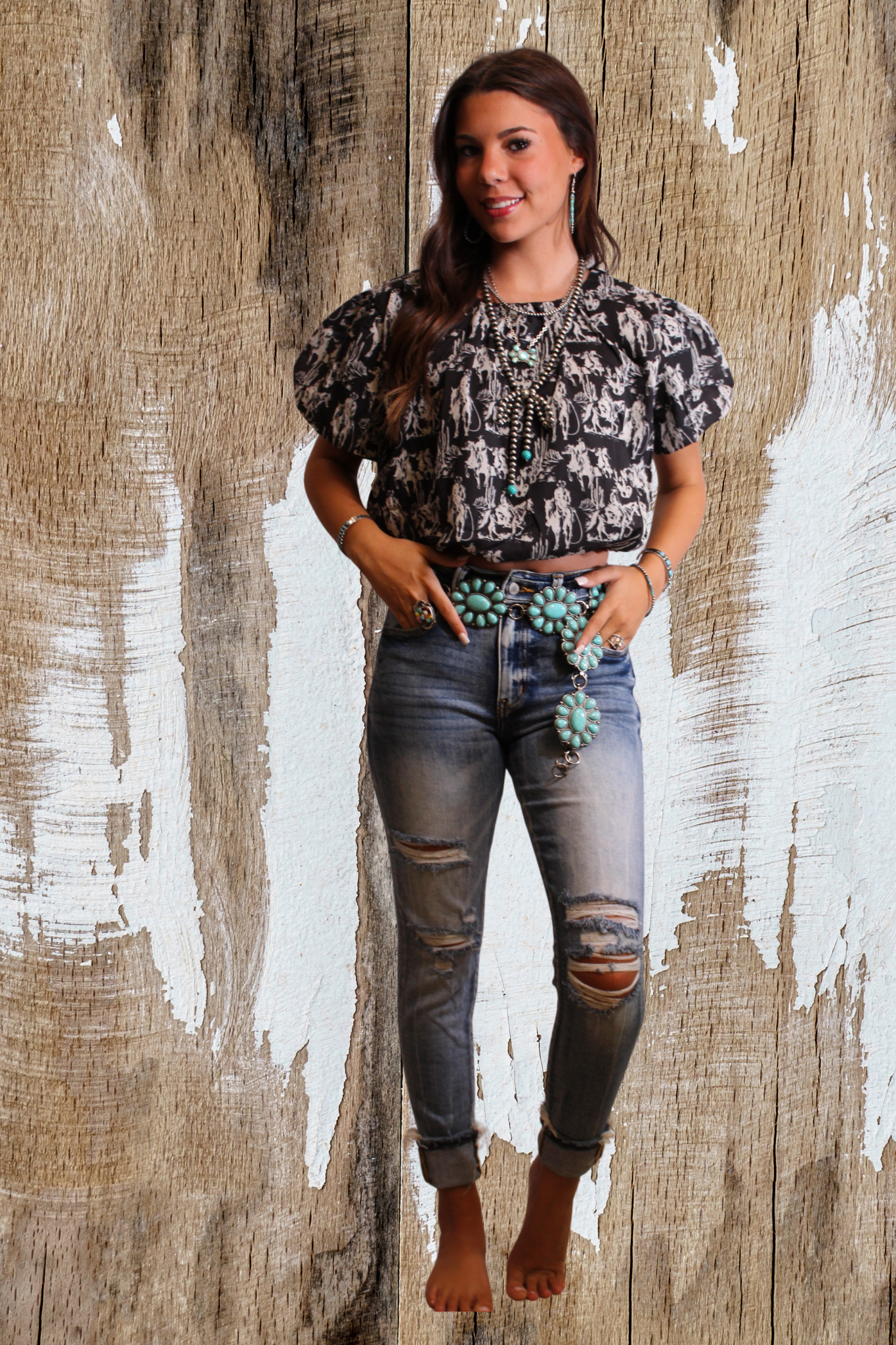 At Dusk Pony Puff Top