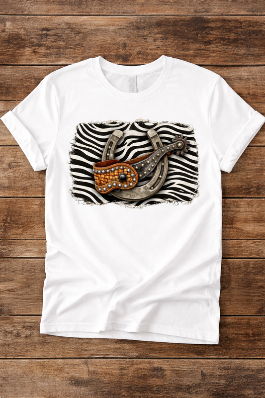 Cowgirl Safari Spur Tee