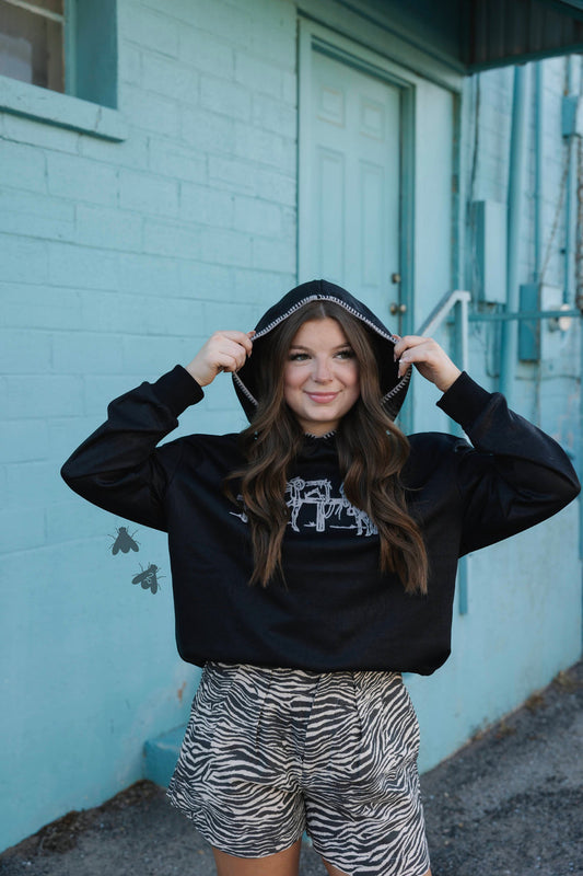 Leather or Not Pullover