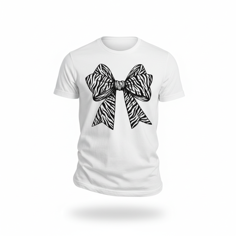 Cowgirl Safari Bow Tee