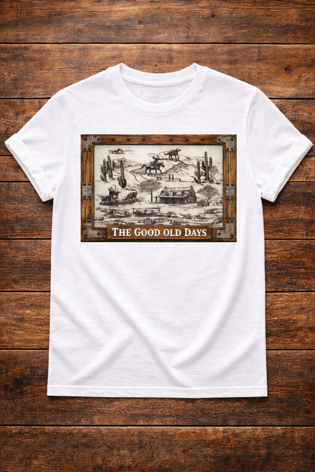 The Old Days Vintage Tee