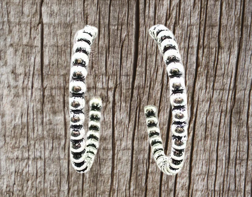 Western Bubble Hoop Earring