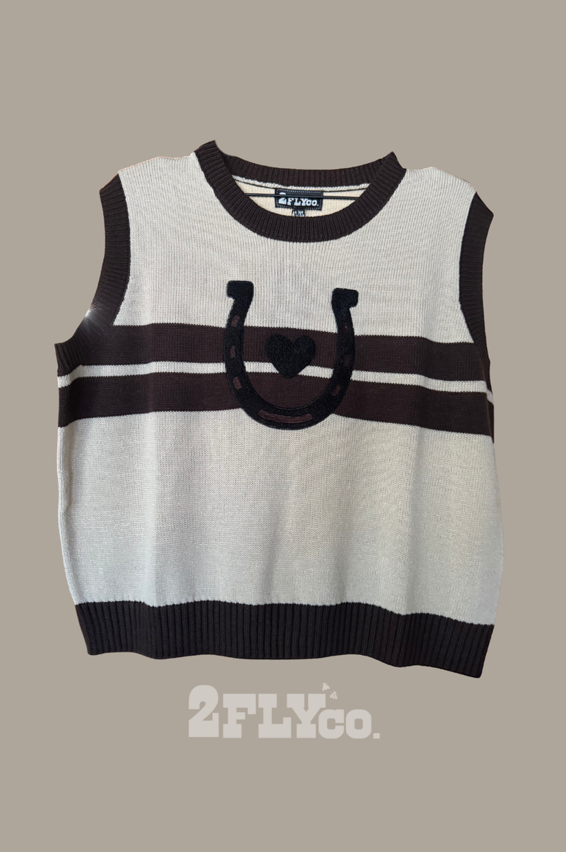 Lucky Love Horseshoe Vest