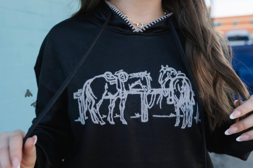 Leather or Not Pullover