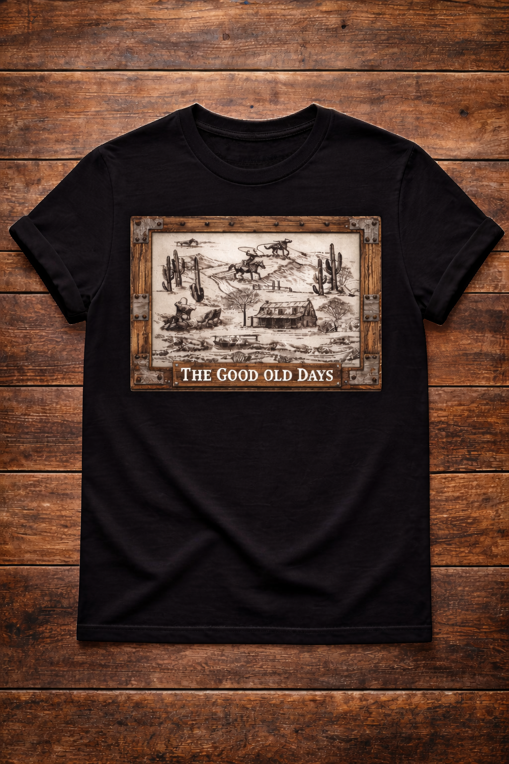 The Old Days Vintage Tee