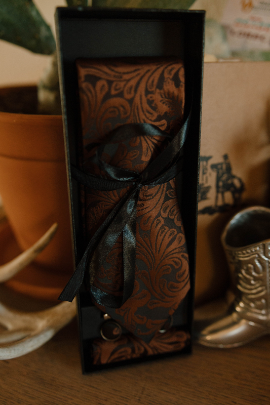 Tooled Up Tie – Coordinated Western Style