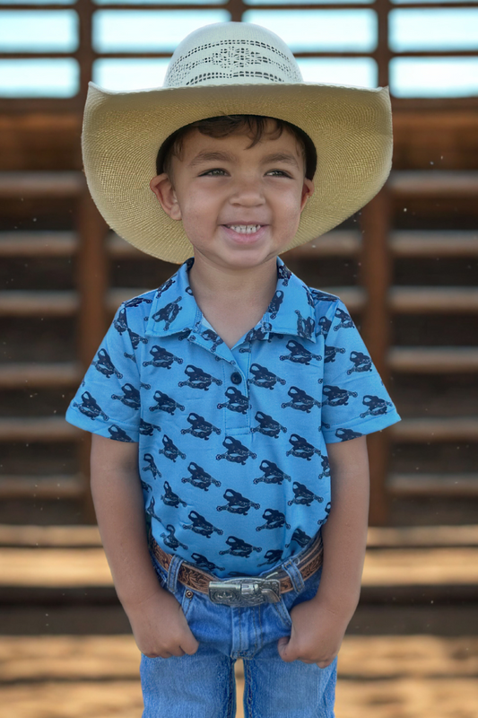 Kids Spurs On My Boots Polo