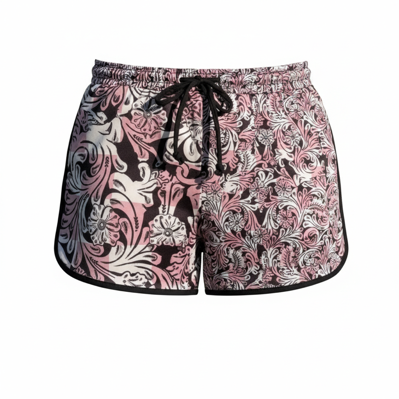 Checked In Tooled Shorts