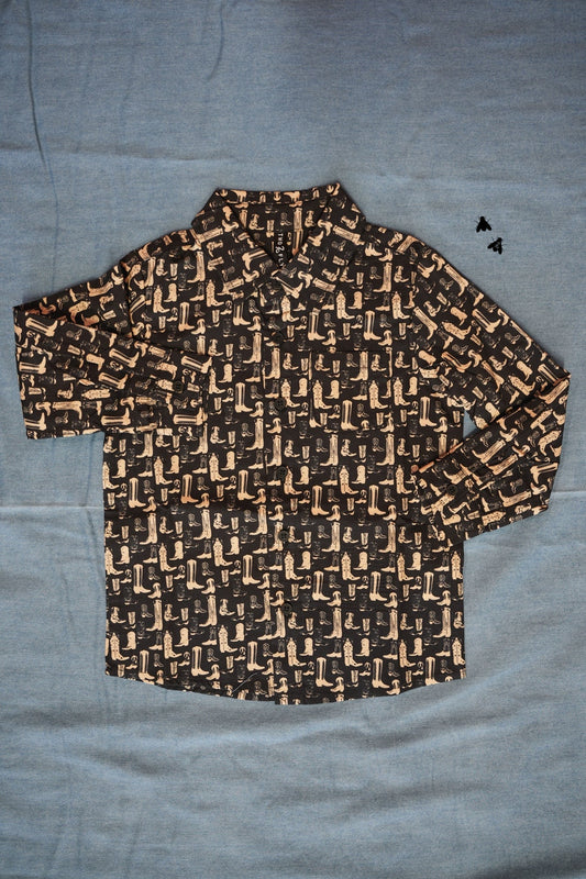 Men's Cut a Rug L/S Button-Up Shirt