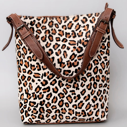 High Plains Leopard Hobo Bag