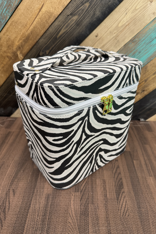 Zebra Cowgirl Keepsake Makeup Box